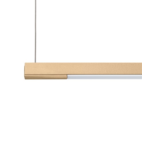 CINI&NILS+Cordina Lineare LED 10W 1400lm 2700K, hämardatav, rippvalgusti, kuldne, laerosett tellida eraldi