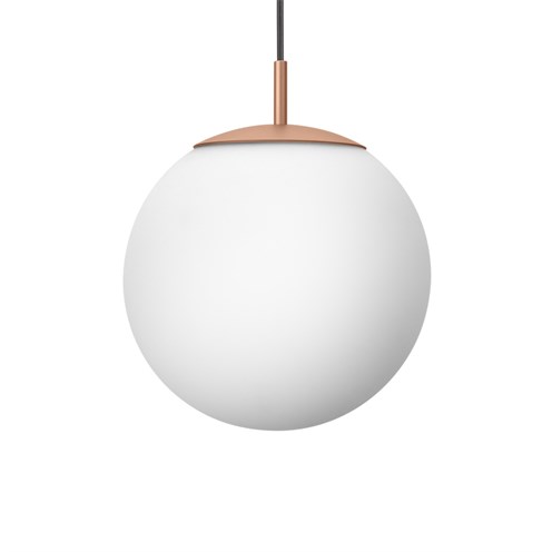 CINI&NILS+Cordina Sferico LED 5W 550lm 2700K, hämardatav, rippvalgusti, roosa kuld, opaalklaas, laerosett tellida eraldi