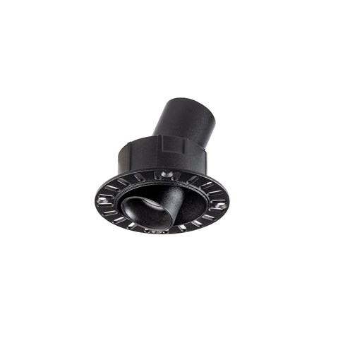 Ilti Luce+Cucù LED 6W 450lm 150mA 2700K CRI>90 38°, süvisvalgusti, must, liiteseadmeta