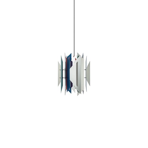 LYFA+DIVAN 2 PENDANT 245 max. 60W E27, rippvalgusti, roostevaba teras/mitmevärviline