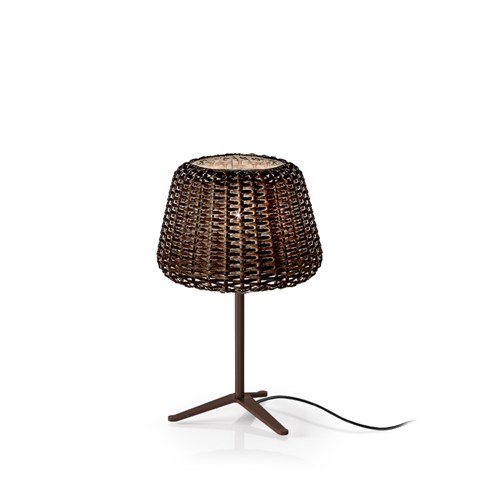 Panzeri+Ralph Table max. 53W E27, IP65, lauavalgusti, pruun