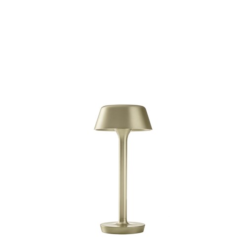 Panzeri+Firefly In The Sky LED 2W 134lm 2700K CRI>90, hämardatav Push dim, IP65, laetav lauavalgusti (4h, tööaeg kuni 24h), šampanja