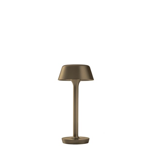 Panzeri+Firefly In The Sky LED 2W 134lm 2700K CRI>90, hämardatav Push dim, IP65, laetav lauavalgusti (4h, tööaeg kuni 24h), pronks