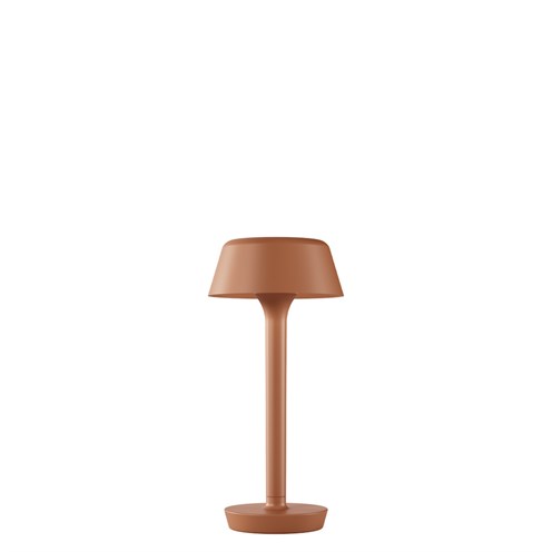 Panzeri+Firefly In The Sky LED 2W 134lm 2700K CRI>90, hämardatav Push dim, IP65, laetav lauavalgusti (4h, tööaeg kuni 24h), terrakota