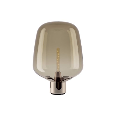 Lodes+Flar Large max. 25W E27, juhtmel hämarduse lüliti, põrandavalgusti, šampanja/meevärvi