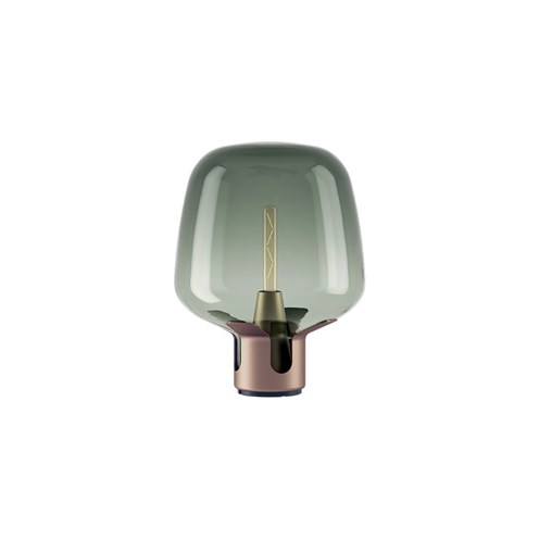 Lodes+Flar Medium max. 25W E27, juhtmel hämarduse lüliti, põrandavalgusti, terra/türkiis