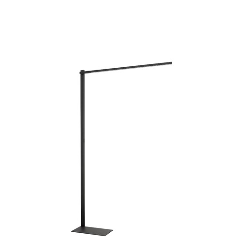 Ilti Luce+Gamma LED 55W 3800lm 3000K CRI>90 UGR<19, hämardatav Push dim, üles/alla valgusega töökohavalgusti, must