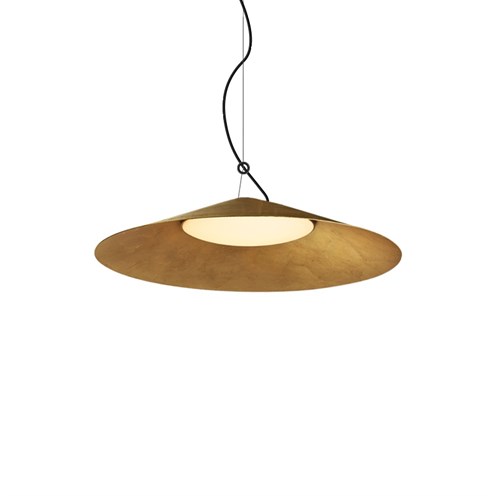 Kdln+Kate 43 Suspension LED 24.5W 2520lm 2700K CRI>90, hämardatav phase-cut, rippvalgusti, matt kuldne