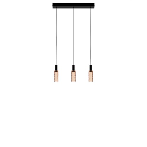 Panzeri+Scent Pixel Cluster 3 elements LED 10,5W 543lm 2700K CRI>90, rippvalgusti, roosa