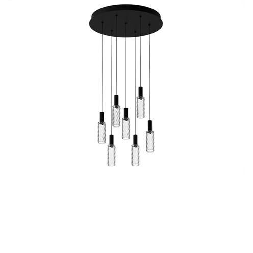 Panzeri+Scent Pixel Cluster 7 elements LED 22W 1267lm 2700K CRI>90, rippvalgusti, klaar