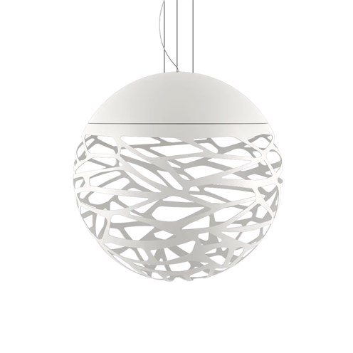 Lodes+Kelly Sphere 80 4x max. 25W E27, rippvalgusti, matt valge