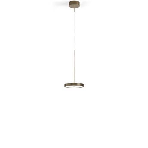 Panzeri+Dip LED 18W 1931lm 2700K CRI>90, hämardatav Push/DALI, rippvalgusti, pronks