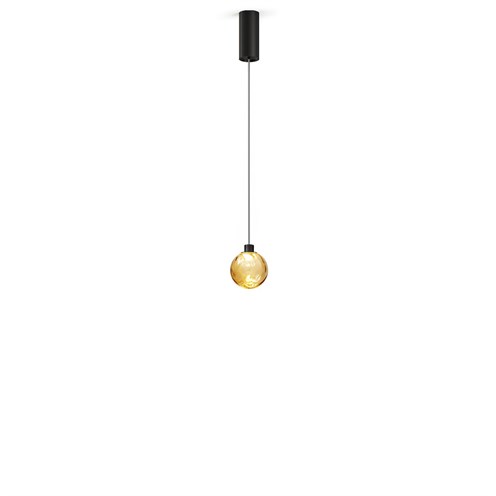 Panzeri+Murané Ø10 LED 4W 167lm 2700K CRI>90, rippvalgusti, pronks/matt must