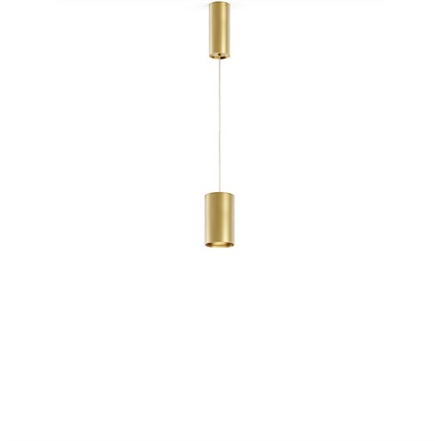 Panzeri+432 Ways Ø10 LED 16,4W 1875lm 2700K CRI>90, hämardatav Push/DALI, rippvalgusti, matt messing, lääts tellida eraldi