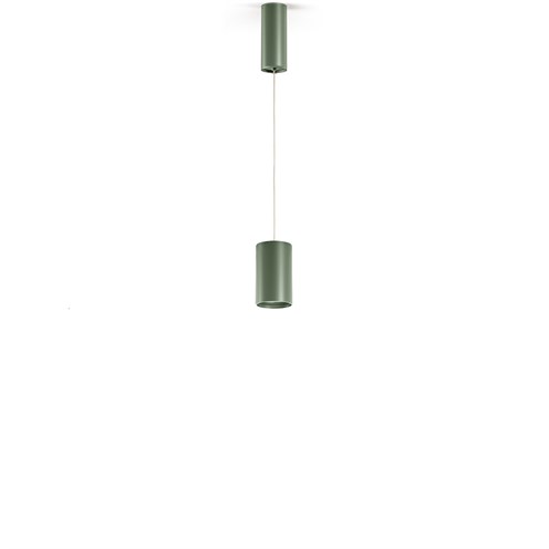 Panzeri+432 Ways Ø10 LED 16,4W 1875lm 2700K CRI>90, hämardatav Push/DALI, rippvalgusti, oliiviroheline, lääts tellida eraldi
