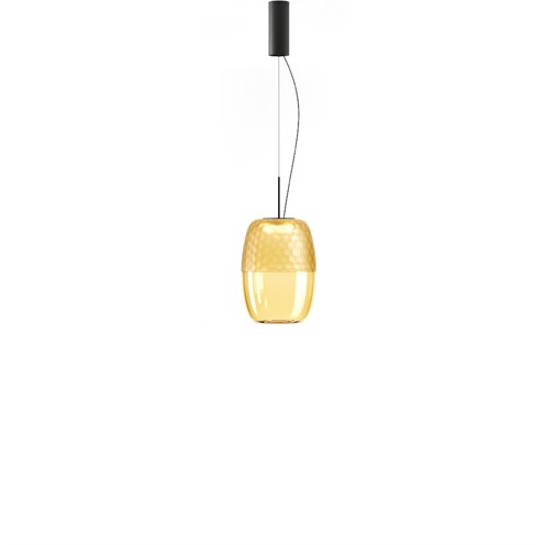 Panzeri+Adamas LED 9W 624lm 2700K CRI>90, hämardatav Push/DALI, rippvalgusti, pronks/matt must
