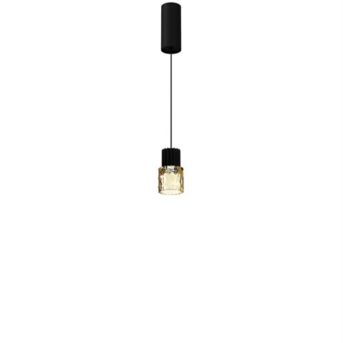 Panzeri+Scent LED 9W 500lm 2700K CRI>90 24°, rippvalgusti, merevaigukollane