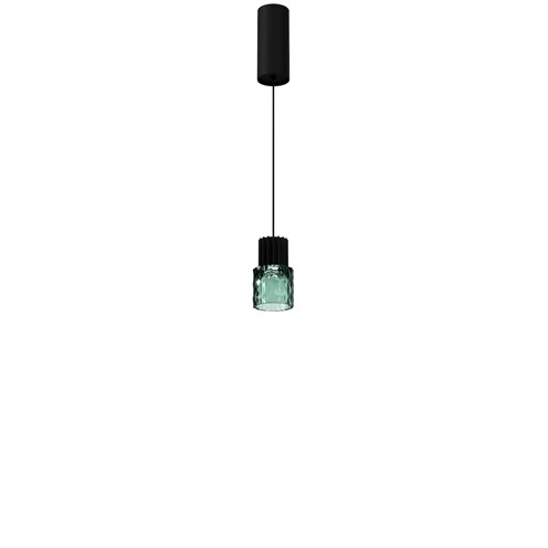 Panzeri+Scent LED 9W 500lm 2700K CRI>90 24°, rippvalgusti, roheline