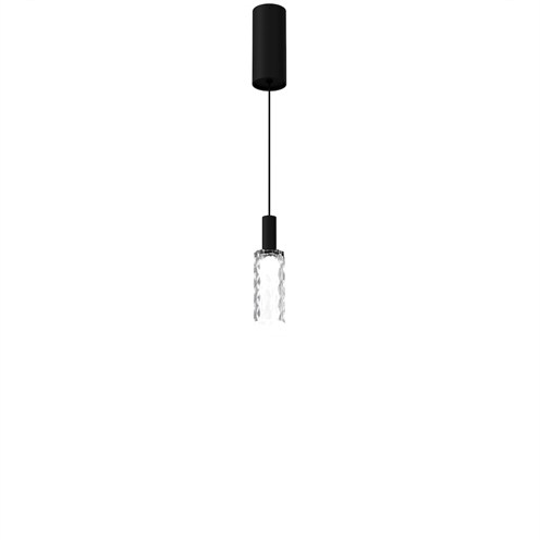 Panzeri+Scent Pixel LED 4W 181lm 2700K CRI>90, rippvalgusti, jääklaas