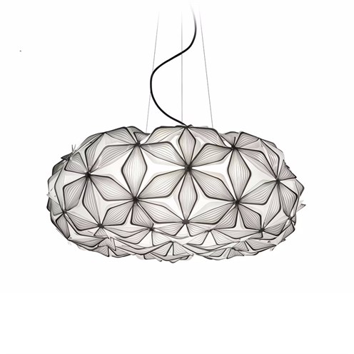 Slamp+C'est La Vie Suspension Large 4x max. 12W E27, rippvalgusti, must, juhe must