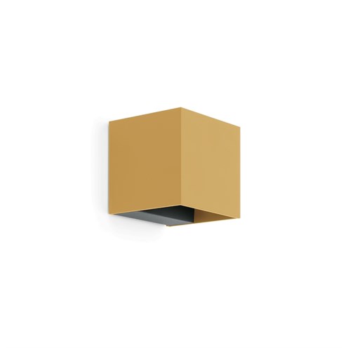 Lombardo+Dodo 100 LED 8W 350lm 3000K 30-90°, IP54, seinavalgusti, kuldne/tumehall