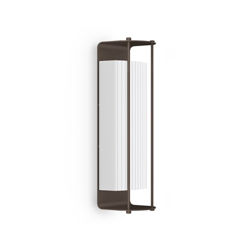 Lombardo+Glow 100 Frame LED 10W 850lm 3000K, IP66, seinavalgusti, pronks