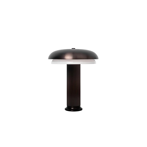 LYFA+NOOTE TABLE 200 LED 2W, hämardatav Touch dim, laetav lauavalgusti (tööaeg kuni 30h), pronks