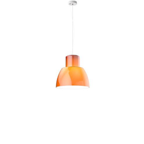 Nemo+LOROSAE Ø40 max. 60W E27, rippvalgusti, oranž