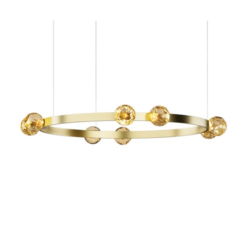 Panzeri+Murané R Ø110 LED 21W 1177lm 2700K CRI>90, rippvalgusti, pronks/šampanja, laerosett tellida eraldi