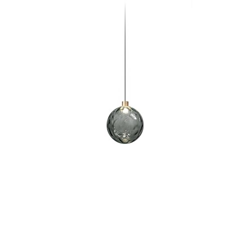 Panzeri+Murané Ø15 LED 2,7W 167lm 2700K CRI>90, rippvalgusti, suitsune/šampanja, laerosett tellida eraldi