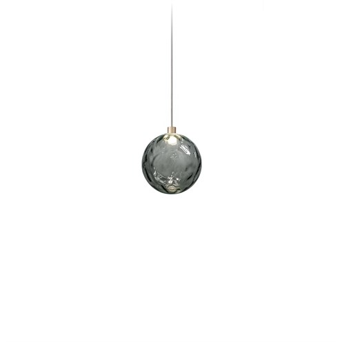 Panzeri+Murané Ø18 LED 2,7W 167lm 2700K CRI>90, rippvalgusti, suitsune/šampanja, laerosett tellida eraldi