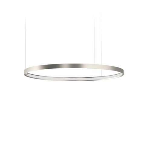 Panzeri+Zero Round Ø75 LED 36W 3059lm 3000K CRI>90, hämardatav, rippvalgusti, titaan, liiteseadmeta