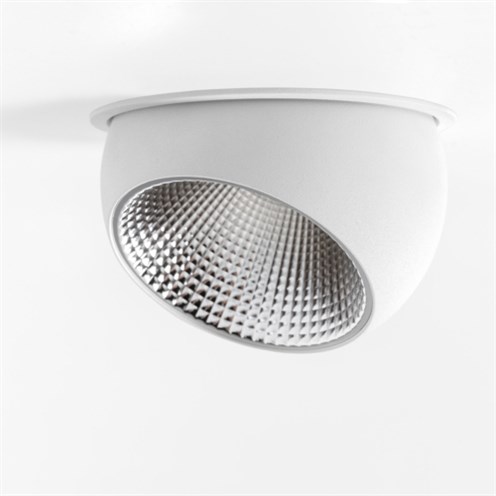Modular+Marbul Recessed Adjustable 115 1x LED 6W/8.9W 634lm/852lm 2700K CRI>90, süvisvalgusti, valge, liiteseadmeta, reflektor eraldi tellitav