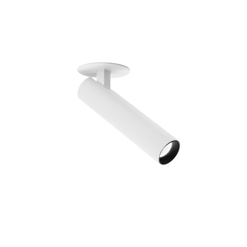 Wever & Ducré+MATCH 1.0 LED 6.1W 525lm 350mA 2700K CRI>90 30°, süvisvalgusti, matt valge, liiteseadmeta