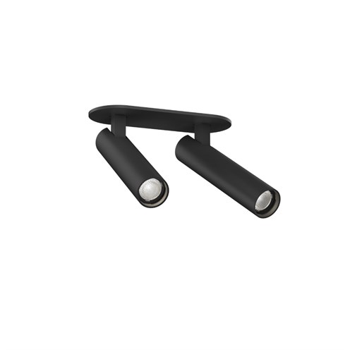 Wever & Ducré+MATCH 2.0 LED 12.2W 1030lm 700mA 2700K CRI>90 30°, süvisvalgusti, matt must, liiteseadmeta