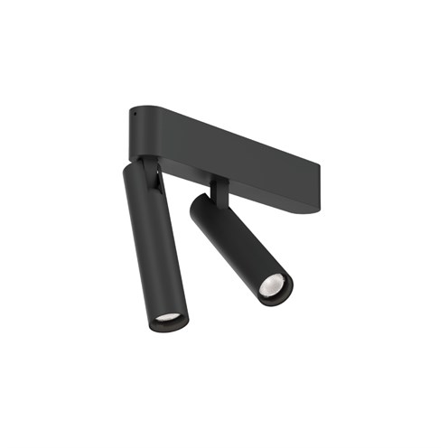 Wever & Ducré+MATCH SURFACE 2.0 LED 17.5W 1090lm 2700K CRI>90 30°, hämardatav phase-cut, laevalgusti, matt must