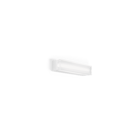 Wever & Ducré+MIRBI long 1.0 LED 4.2/6.5W 265/435lm 3000K CRI>90, hämardatav phase-cut, IP44, seinavalgusti, matt valge