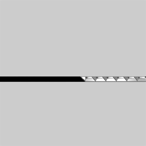 XAL+MOVE IT 45 trimless track DALI juhtimisega süvistatav voolusiin, 617mm, must