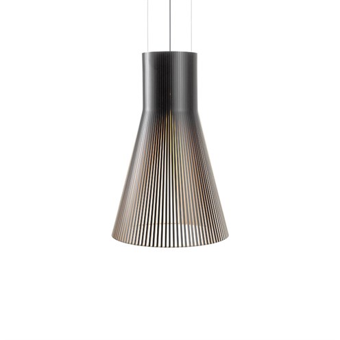 Secto Design+Magnum 4202 LED 19W E27 2452lm 2700K, rippvalgusti, must