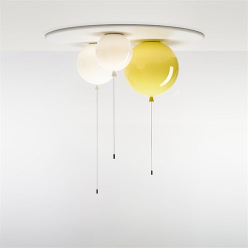 Brokis+Memory Set S max. 3x60W E27, laevalgusti, opaalklaas, sinine opaalklaas (pildil kollane)