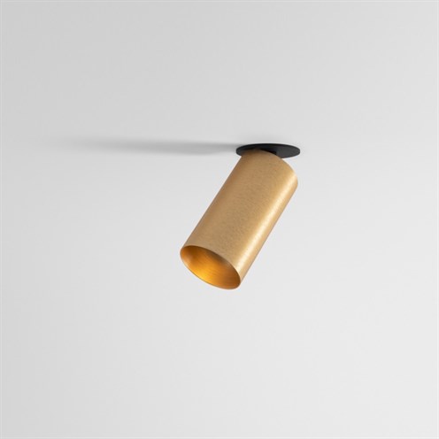 Modular+Minude Semi-Recessed Adjustable 45 1x LED 5.7/8.5W 449/605lm 350/500mA 2700K CRI>90 30°, süvisvalgusti, anodeeritud harjatud šampanja, liiteseadmeta