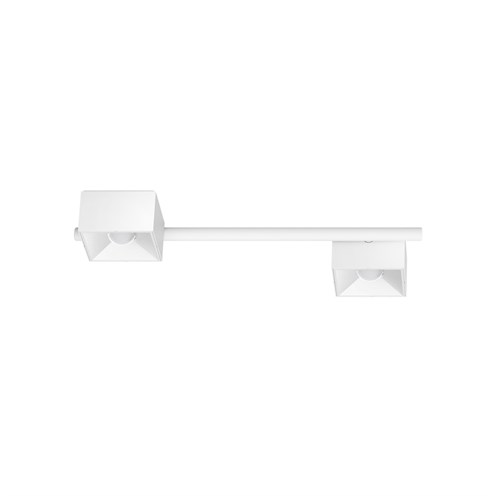 CINI&NILS+Nodo Q 2 LED 16W 1060lm 2700K CRI>90 60°, hämardatav phase-cut, laevalgusti, valge