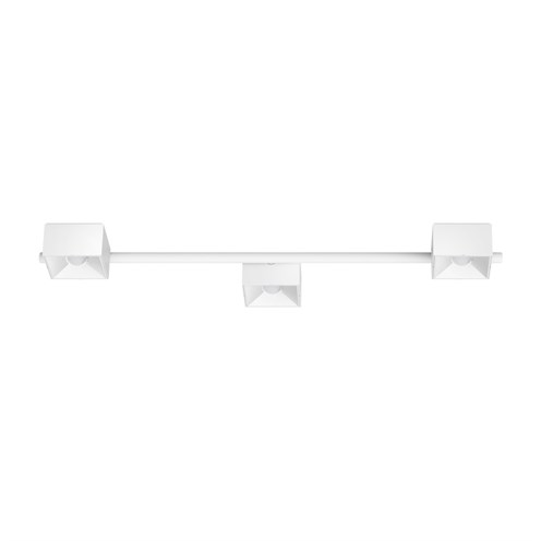 CINI&NILS+Nodo Q 3 LED 24W 1590lm 2700K CRI>90 60°, hämardatav phase-cut, laevalgusti, valge