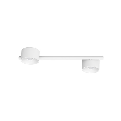 CINI&NILS+Nodo T 2 LED 16W 1060lm 2700K CRI>90 60°, hämardatav phase-cut, laevalgusti, valge