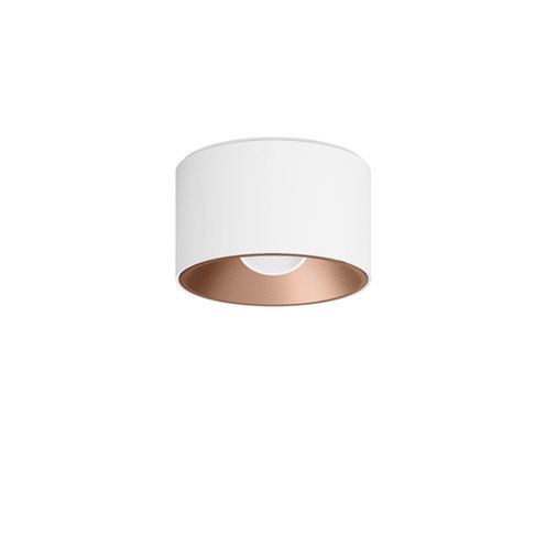 CINI&NILS+Nodo T LED 8W 530lm 2700K CRI>90 60°, hämardatav phase-cut, laevalgusti, valge/roosa kuld