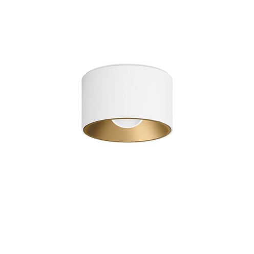 CINI&NILS+Nodo T LED 8W 530lm 2700K CRI>90 60°, hämardatav phase-cut, laevalgusti, valge/kuldne