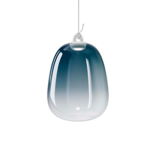 Lodes+Oblò Large LED 7W 1280lm 2700K CRI>90, hämardatav phase-cut, rippvalgusti, asuur, laerosett tellida eraldi