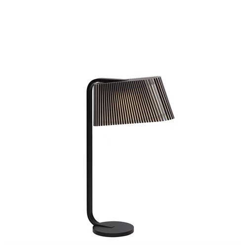 Secto Design+Owalo 7020 LED 5W 670lm 3000K, lauavalgusti, must/lamineeritud must