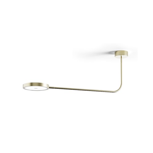 Panzeri+Dip LED 18W 1931lm 2700K CRI>90, hämardatav Push/DALI, laevalgusti, šampanja