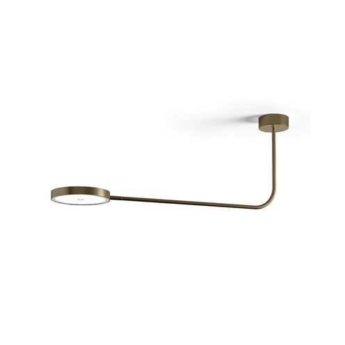 Panzeri+Dip LED 18W 1931lm 2700K CRI>90, hämardatav Push/DALI, laevalgusti, pronks